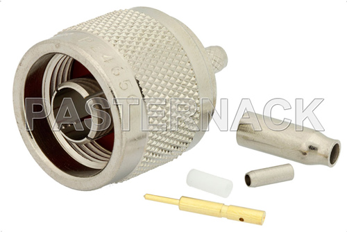 PASTERNACK PE4656 Разъем N-75 Ohm (male)