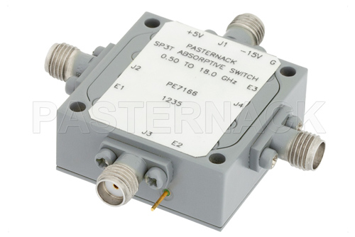 PASTERNACK PE7166 SP3T PIN Переключатель