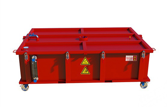 KADAMM ШАБ-К-270 — аварийный контейнер для хранения аккумуляторов 270 л