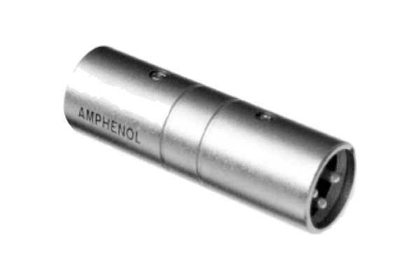 Amphenol Audio AC3M3MBW Линейный адаптер XLR, 3pol, male to male