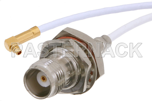 PASTERNACK PE35635-24 Кабельная сборка TNC (female) - MMCX (plug)