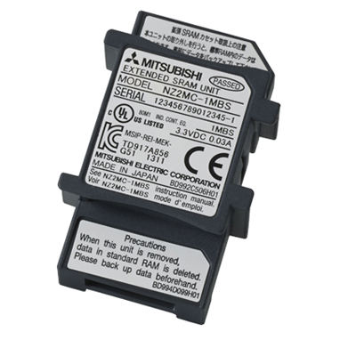 Mitsubishi Electric NZ2MC-2MBS Модуль памяти 2MB (касета SRAM)