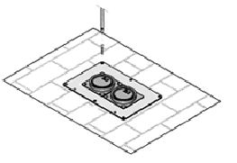 Проходная панель FIMO GRE 1x52 - 62 (6110621052)