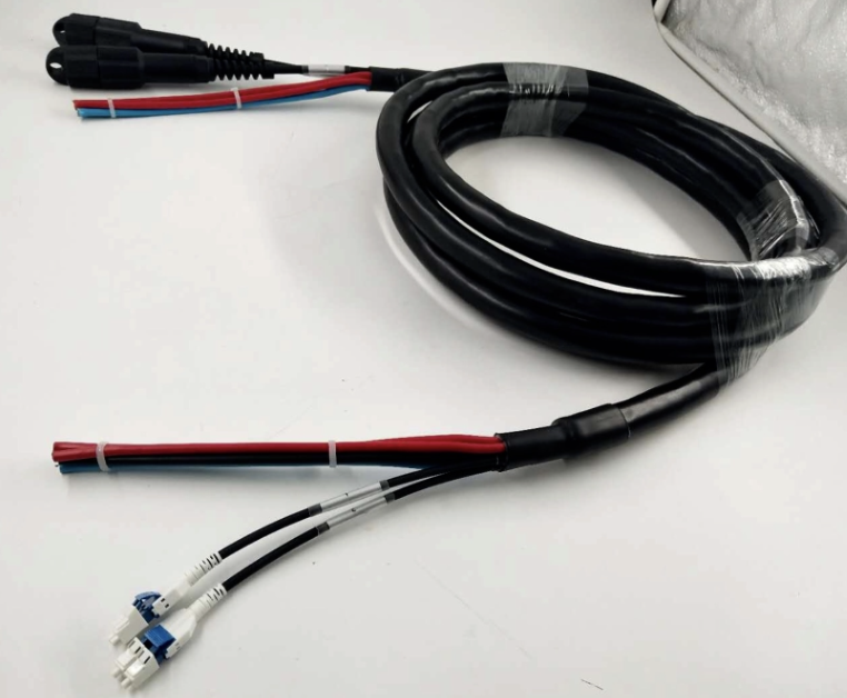 KADAMM K-HYB-12F+2C6MM2-SM-50M Гибридный оптоволоконный кабель