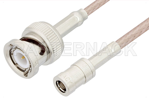 PASTERNACK PE3530-24 Кабельная сборка SMB (plug) - BNC (male)