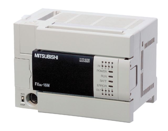 Mitsubishi Electric FX3U-16MT/DSS Контроллер DC 24 V
