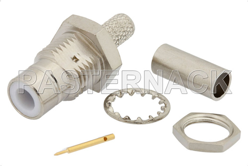PASTERNACK PE4165 Разъем SMB-75 Ohm (female)