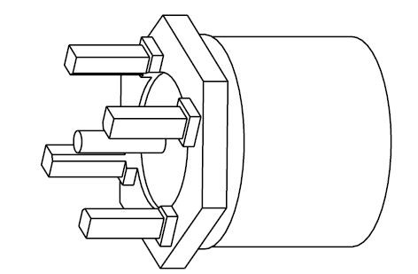 Amphenol 903 652P 71P - разъем SMZ серии