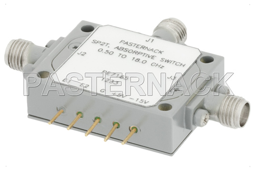 PASTERNACK PE7165 SP2T PIN Переключатель