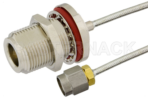 PASTERNACK PE39447 Кабельная сборка N (jack) – SMA (plug)