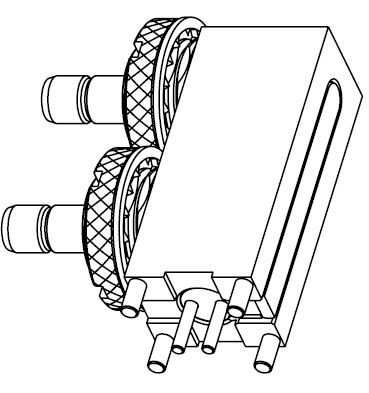 Amphenol 903 865J 71P - разъем Mini SMB серии