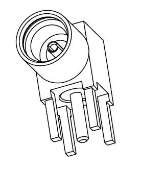 Amphenol 908 NM24100 - разъем MMCX серии