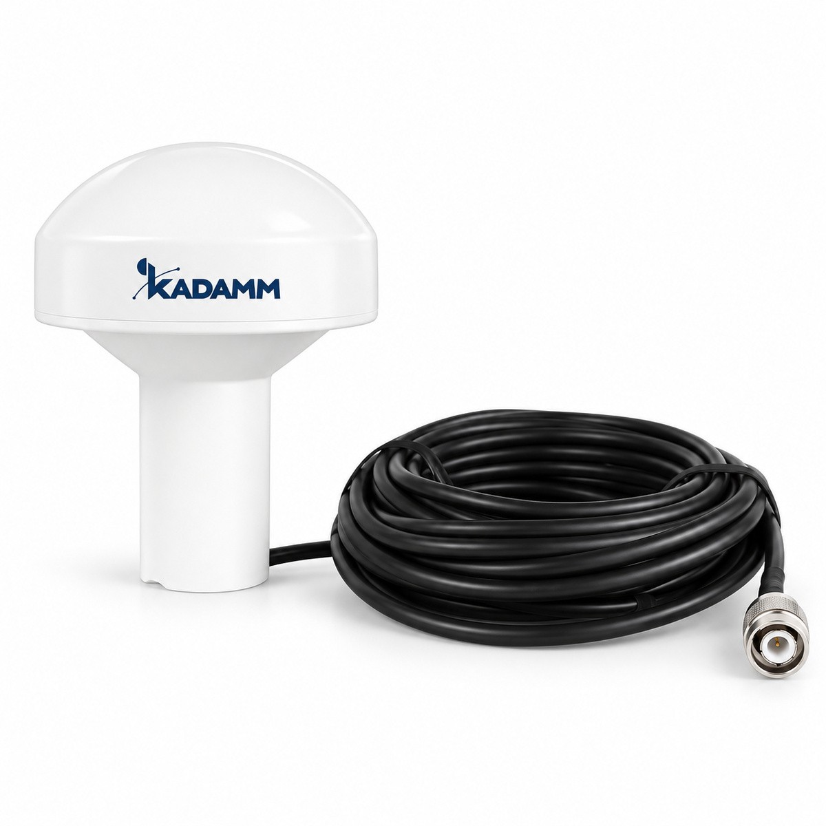 KADAMM GPS-L1-28T — наружные антенны GPS L1, МШУ 28 дБ: с кабелем, морская и купол синхронизации с TNC