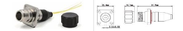 KADAMM KAD-GYE12F2PC-S2 - 12-жильная розетка GYE