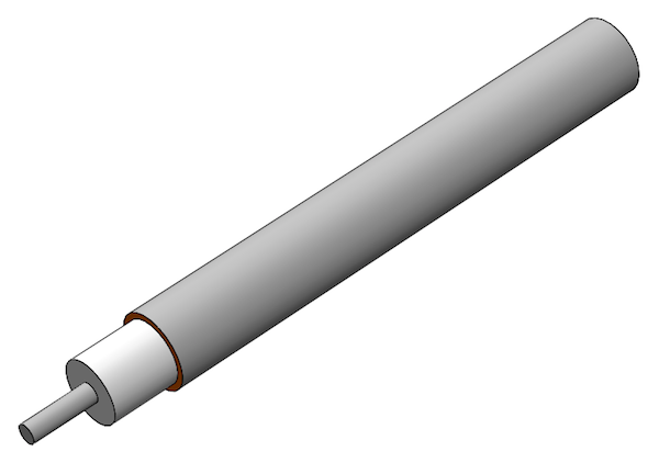 EZ FORM EZ-141-CU-SS - Кабель коаксиальный