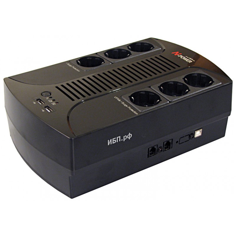 N-Power Gamma-Vision 650PLUS Источник бесперебойного питания