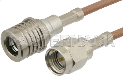 PASTERNACK PE38274-48 Кабельная сборка SMA (male) - QMA (male)