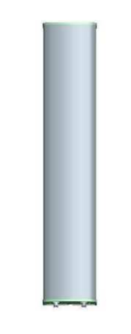 KADAMM K801709016v01 — однодиапазонная секторная антенна 698–960 МГц, 15,8 дБи, 2 порта, RET