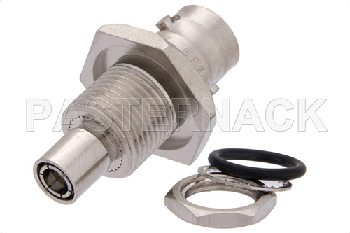 PASTERNACK PE9241 Адаптер SMB (plug) - BNC (female)