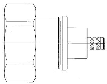Amphenol 716 195 - разъем 7/16 серии