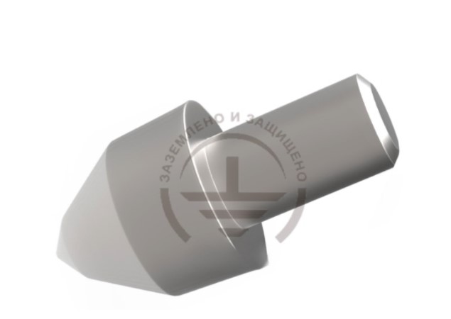 GL-10697 Наконечник GALMAR для медных стержней заземления D20