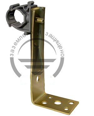 ZANDZ ZZ-212-005 Держатель изолированного токоотвода угловой