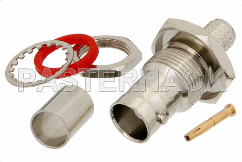 PASTERNACK PE4642 Разъем BNC-75 Ohm (female)