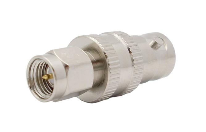 Amphenol 242102 - адаптер BNC (female) - SMA (male)