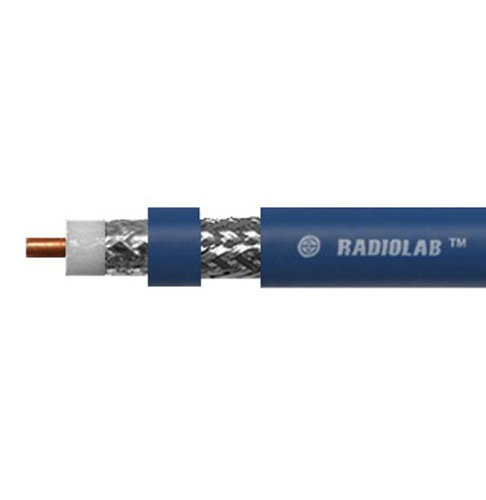 Коаксиальный кабель Radiolab RG-58A/U PVC (blue) (Радиолаб)