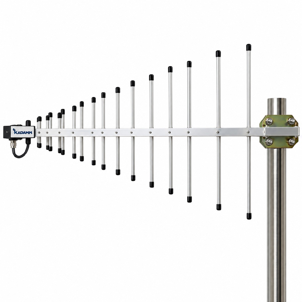 KADAMM ALP-0727V14 — логопериодическая антенна 698–960 / 1710–2700 МГц, 14 дБи, 1 порт