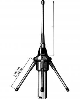 Базовая антенна Procom GP 450/h
