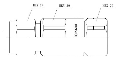 RFS NM-LCF14-E01 Штекерный разъем