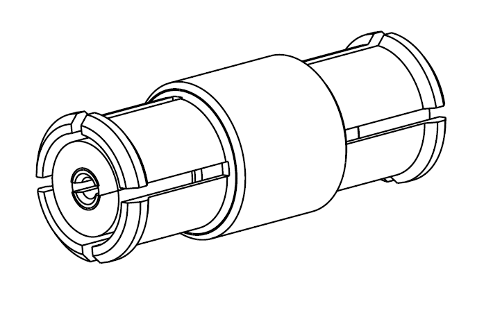 Amphenol SMP FSBA 090 - адаптер SMA (male) - SMA (male)