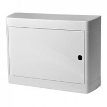 LEGRAND 601256 Nedbox Шкаф настенный 1ряд, 12 модулей, с металлической дверцей, с клеммным блоком N+PE, IP 40, белый