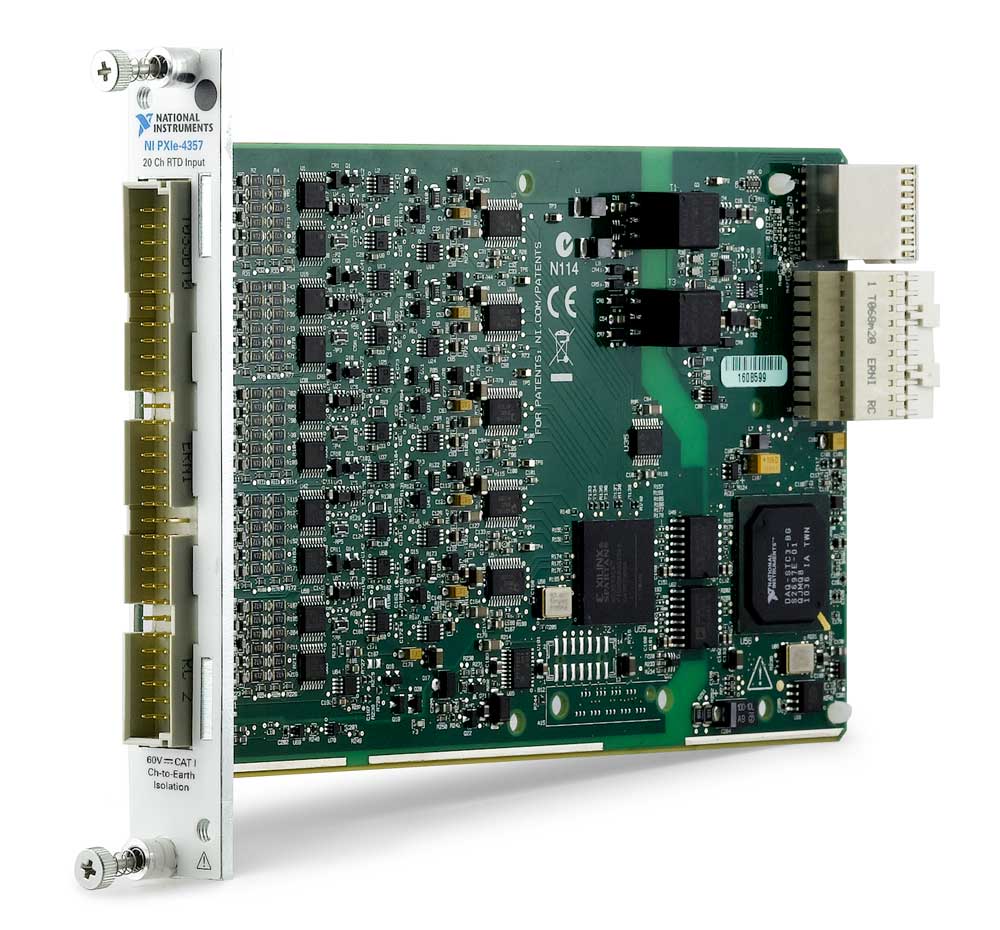 National Instruments NI PXIe-4357 Модульный преобразователь сопротивления