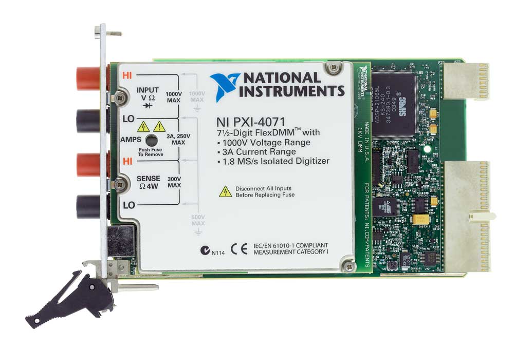 National Instruments NI PXI-4071 Модульный цифровой мультиметр