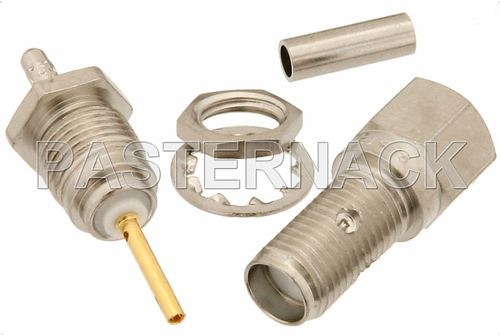 PASTERNACK PE44197 Разъем SMA (female) с обратной полярностью
