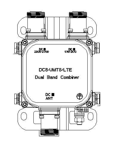 TONGYU TYT-C122D055(F1V1) Антенный разъем