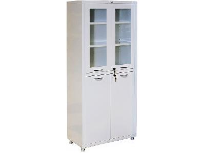 Шкафы медицинские двухстворчатые