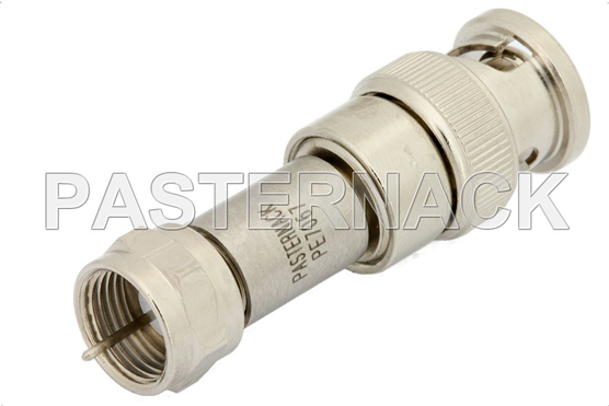 PASTERNACK PE7067 Согласующее устройство BNC (male) - F (male)