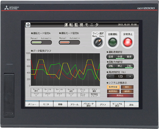 Mitsubishi Electric GT2708-VTBA-GF Комплект панели оператора 