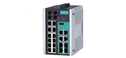 MOXA Коммутатор EDS-518E-MM-ST-4GTXSFP-T