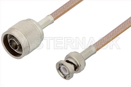 PASTERNACK PE3874-60 Кабельная сборка N (male) - BNC (male)