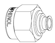Amphenol 901 9723 10 - разъем SMA серии