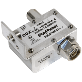Газоразрядник PolyPhaser DGXZ+24NFNF-B (ПолиФазер)
