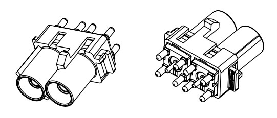 Amphenol 2FAH NASP PCB 1 - разъем FAKRA серии