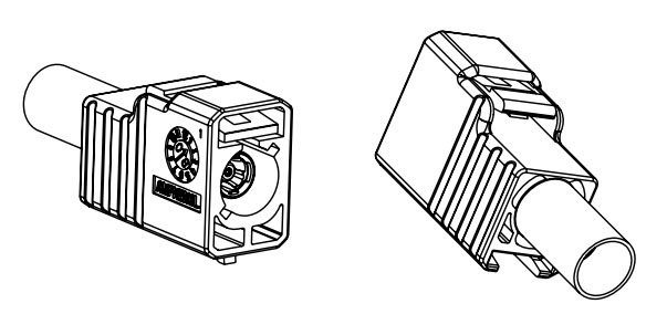 Amphenol 3FA1 NASJ C65W6 - разъем FAKRA серии