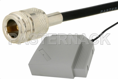 PASTERNACK PE51019-4 Направленная панельная наружная антенна с кабелем RG58, N (female), 2300–2500 МГц
