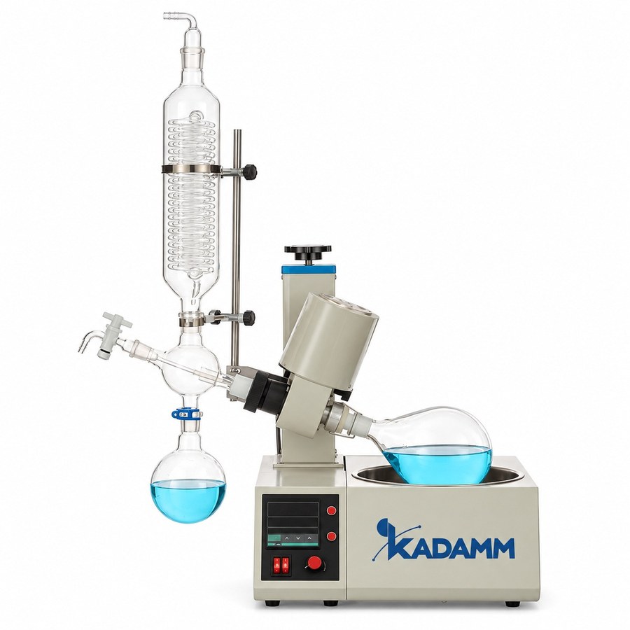 KADAMM РИ-1 — Роторные испарители 1 л с электроподъёмом