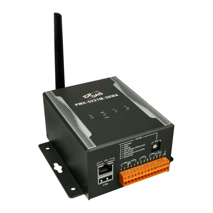 ICP DAS PMC-5231M-3GWA PC-совместимый промышленный контроллер